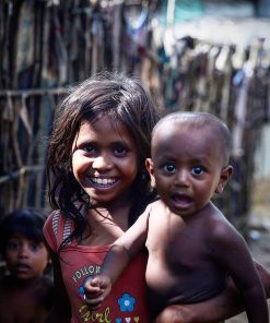 Rohingya Children Happy